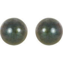 Charger l&#39;image dans la galerie, Akoya Cultured Pearl Stud Earrings
