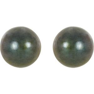 Akoya Cultured Pearl Stud Earrings