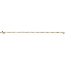Load image into Gallery viewer, 14K Yellow 2 CTW Diamond Line 7.25&quot; Bracelet
