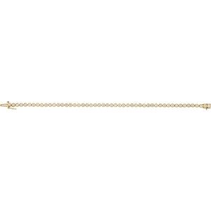 14K Yellow 2 CTW Diamond Line 7.25" Bracelet