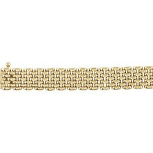 Load image into Gallery viewer, 14K Yellow 10.25 mm Panther 17&quot; Chain
