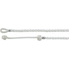 Load image into Gallery viewer, White 3 mm Satin Twist Necklace
