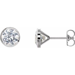 Platinum 5/8 CTW Diamond Cocktail-Style Earrings