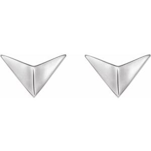 Sterling Silver Geometric Earrings