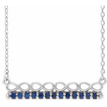 Charger l&#39;image dans la galerie, Infinity-Inspired Bar Necklace or Center
