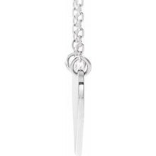 Load image into Gallery viewer, Sterling Silver Engravable 12x11 mm  Heart 16-18&quot; Necklace
