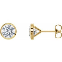 Load image into Gallery viewer, 14K Yellow 1/2 CTW Diamond Cocktail-Style Earrings
