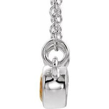 Charger l&#39;image dans la galerie, Two-Stone Bezel-Set Necklace or Center   
