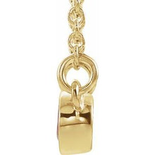 Load image into Gallery viewer, Two-Stone Bezel-Set Necklace or Center   
