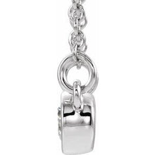 Charger l&#39;image dans la galerie, Two-Stone Bezel-Set Necklace or Center   
