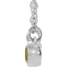 Charger l&#39;image dans la galerie, Two-Stone Bezel-Set Necklace or Center   

