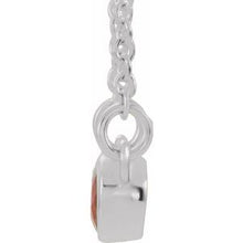 Charger l&#39;image dans la galerie, Two-Stone Bezel-Set Necklace or Center   
