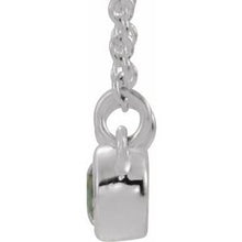 Charger l&#39;image dans la galerie, Two-Stone Bezel-Set Necklace or Center   
