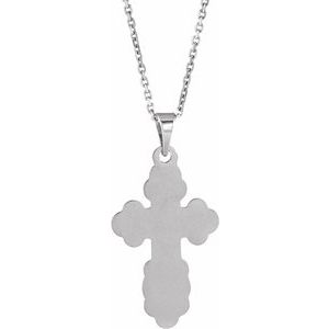 Orthodox Cross Necklace or Pendant