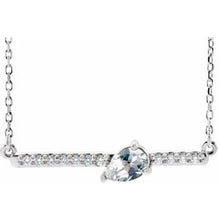 Load image into Gallery viewer, Platinum 1/3 CTW Lab-Grown Diamond 16&quot; Necklace
