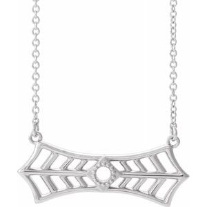 Sterling Silver Vintage-Inspired Bar 18