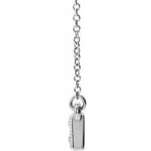 Load image into Gallery viewer, Platinum Alexandrite Three-Stone Granulated Bar 16-18&quot; Necklace

