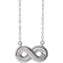 Charger l&#39;image dans la galerie, Sterling Silver Infinity-Inspired Ash Holder 18&quot; Necklace
