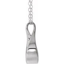 Charger l&#39;image dans la galerie, Sterling Silver Infinity-Inspired Ash Holder 18&quot; Necklace
