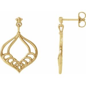 Vintage-Inspired Dangle Earrings   