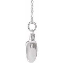 Charger l&#39;image dans la galerie, Sterling Silver Heart Ash Holder 18&quot; Necklace
