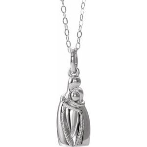 Sterling Silver Holding You Forever Ash Holder 18