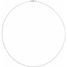 Load image into Gallery viewer, 1 mm Solid Cable Chain 

