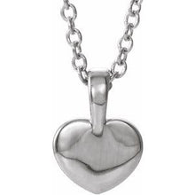 Load image into Gallery viewer, Youth Heart Necklace or Pendant 
