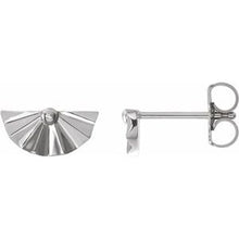 Load image into Gallery viewer, Sterling Silver Geometric Earrings
