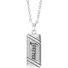Charger l&#39;image dans la galerie, Sterling Silver Forever Companion Ash Holder 18&quot; Necklace
