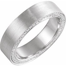 Load image into Gallery viewer, 14K Rose 6 mm 5/8 CTW Diamond Band with Satin Finish Size 8
