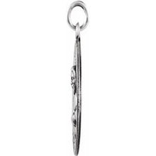 Load image into Gallery viewer, Sterling Silver 18 mm Round St. Mark Medal
