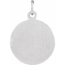 Load image into Gallery viewer, Sterling Silver 15 mm St. Patrick Medal
