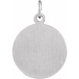 Sterling Silver 15 mm St. Gerard Medal
