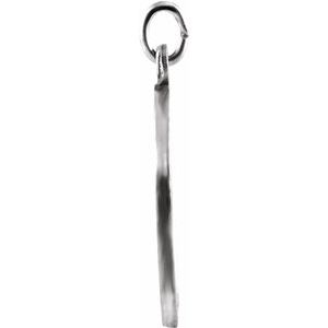 Sterling Silver 18 mm Round Holy Communion Medal