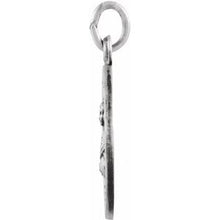 Load image into Gallery viewer, Sterling Silver 15 mm St. Lucy Medal
