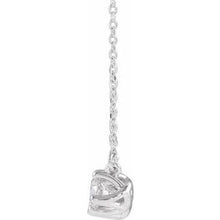 Charger l&#39;image dans la galerie, Three-Stone Curved Bar Necklace or Center   
