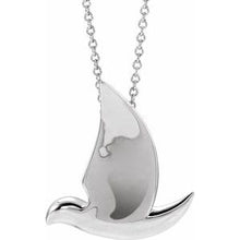 Load image into Gallery viewer, Sterling Silver Holy Spirit Dove 16-18&quot; Necklace
