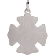 Load image into Gallery viewer, Sterling Silver 17 mm St. Florian Pendant
