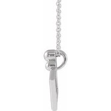 Load image into Gallery viewer, Sterling Silver Geometric 16-18&quot; Necklace
