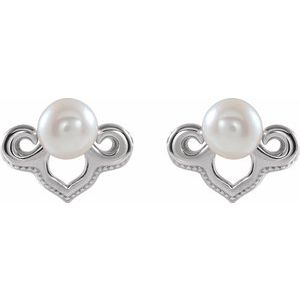Freshwater Cultured Pearl Earrings