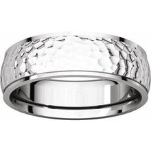Charger l&#39;image dans la galerie, Half Round Edge Band with Hammer Finish
