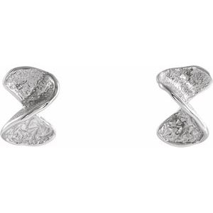 Twisted Stud Earrings