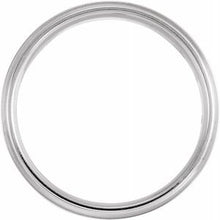 Charger l&#39;image dans la galerie, Sterling Silver 8 mm Flat Edge Band Size [cv2
