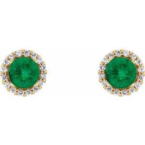 Halo-Style Earrings