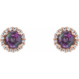 Halo-Style Earrings