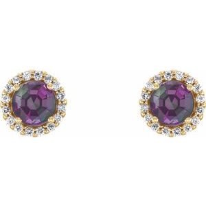 Halo-Style Earrings