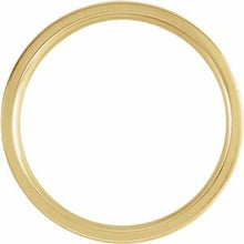 Load image into Gallery viewer, 18K Yellow 8 mm Ridged Band Size 9.5
