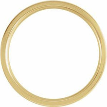 Load image into Gallery viewer, 18K Yellow 8 mm Ridged Band Size 11
