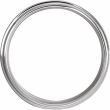 Load image into Gallery viewer, Sterling Silver 5 mm Flat Edge Band Size [cv2
